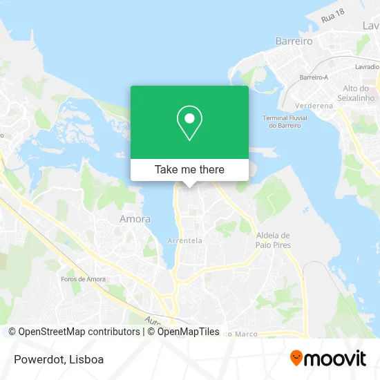 Powerdot map