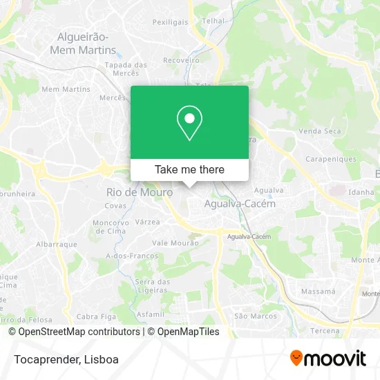 Tocaprender map