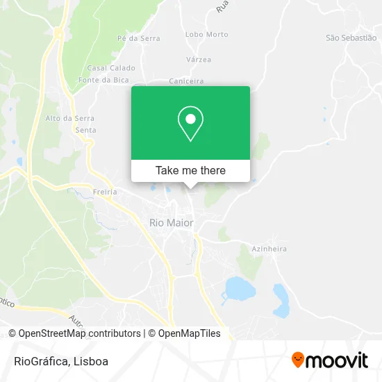 RioGráfica map