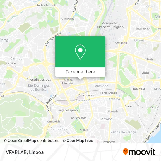 VFABLAB map