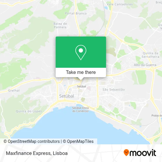 Maxfinance Express map