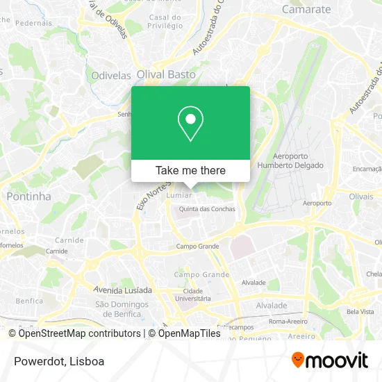 Powerdot map