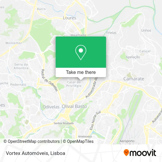 Vortex Automóveis map