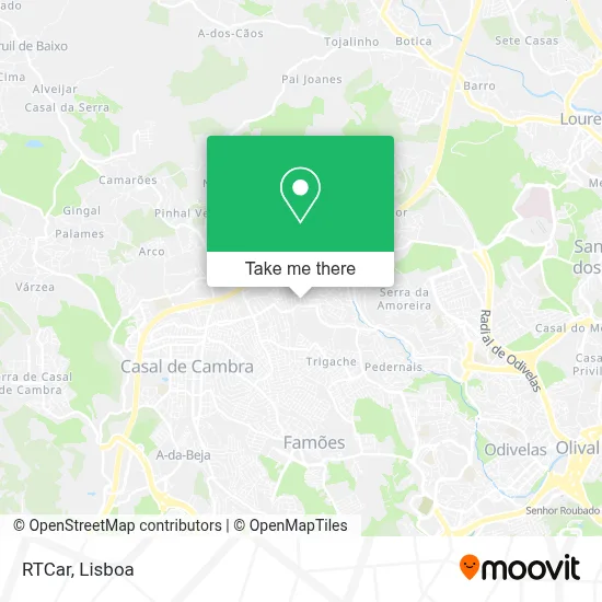 RTCar mapa