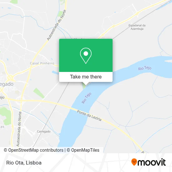 Rio Ota mapa