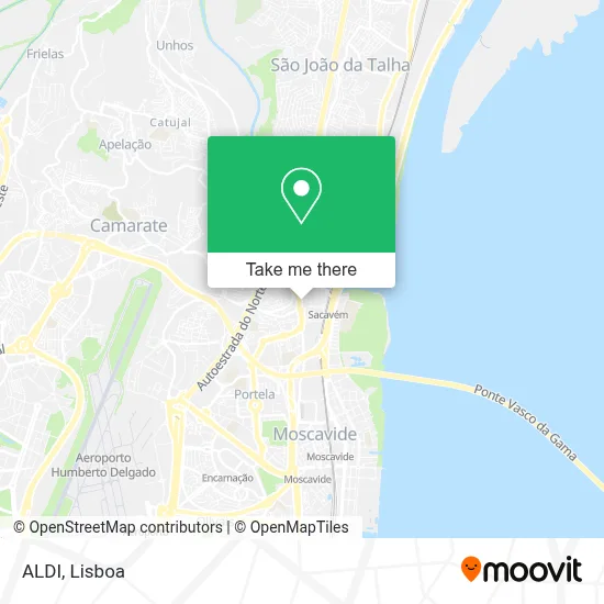 ALDI map
