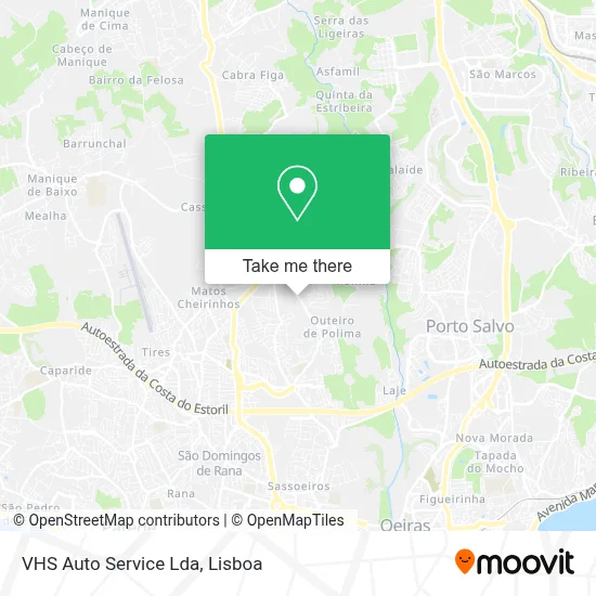 VHS Auto Service Lda map