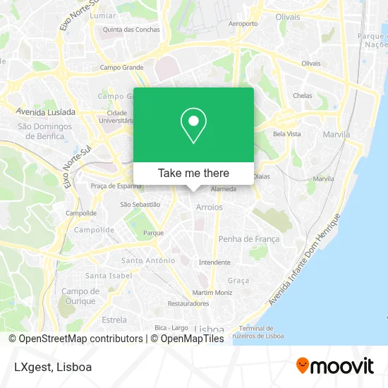 LXgest map