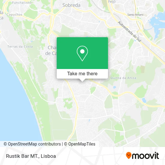 Rustik Bar MT. map