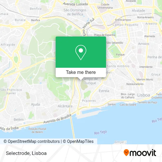 Selectrode map