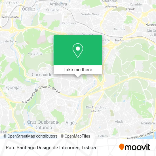 Rute Santiago Design de Interiores map
