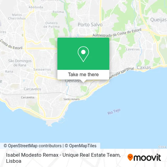 Isabel Modesto Remax - Unique Real Estate Team map