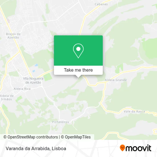 Varanda da Arrabida map
