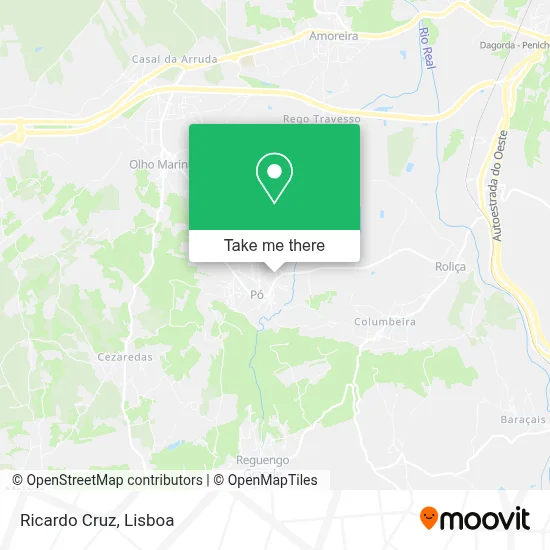Ricardo Cruz map