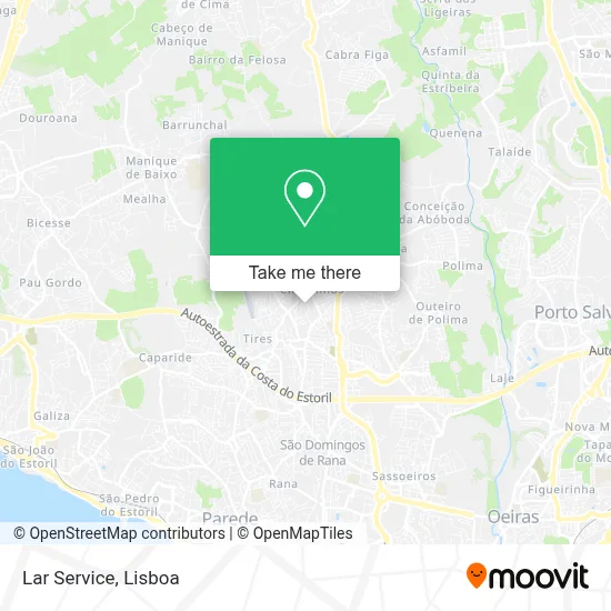 Lar Service map