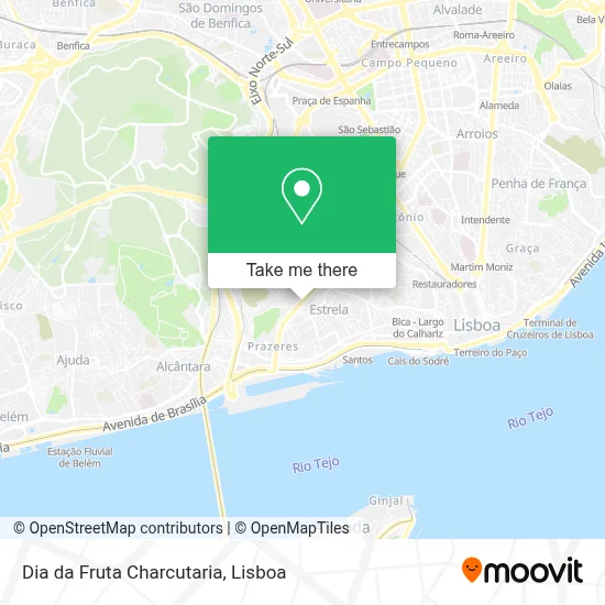 Dia da Fruta Charcutaria map