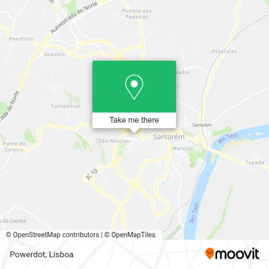Powerdot map