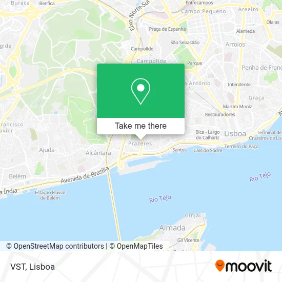 VST map