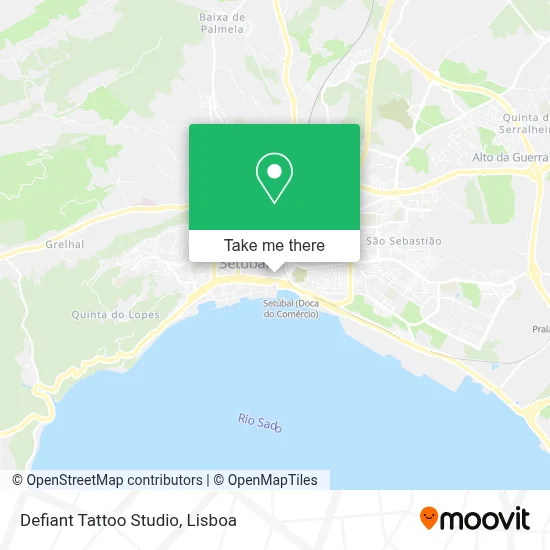 Defiant Tattoo Studio map