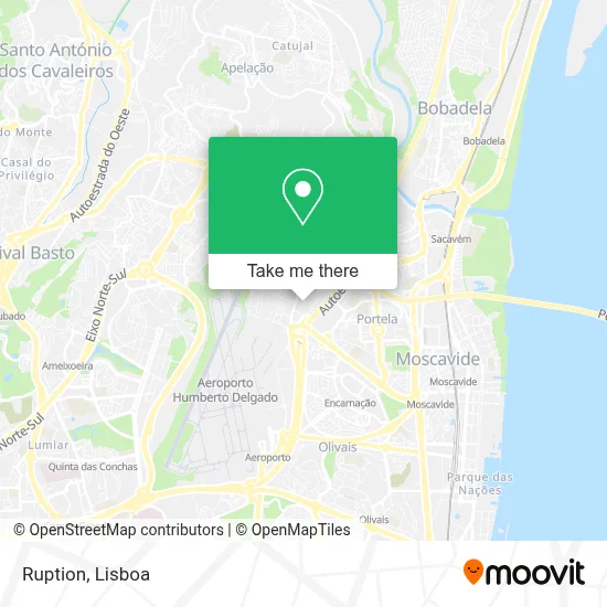 Ruption map