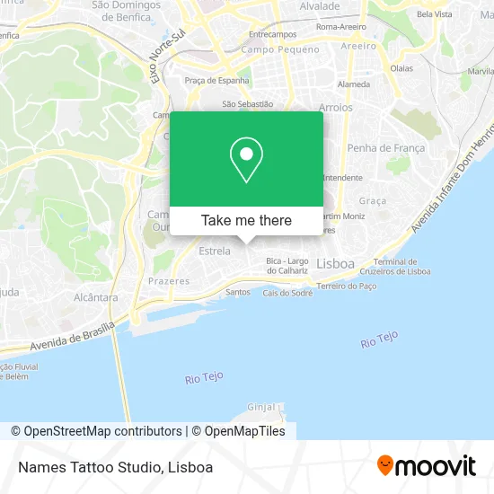 Names Tattoo Studio map