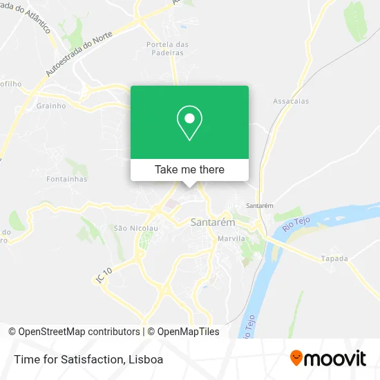 Time for Satisfaction map