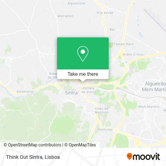 Think Out Sintra map