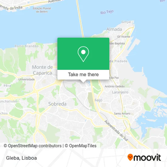 Gleba map