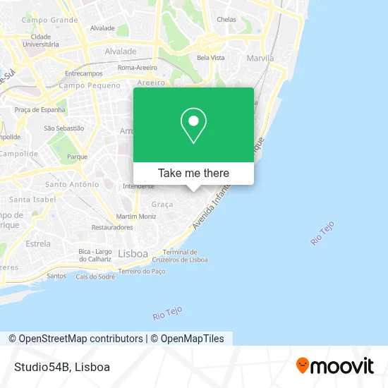 Studio54B map