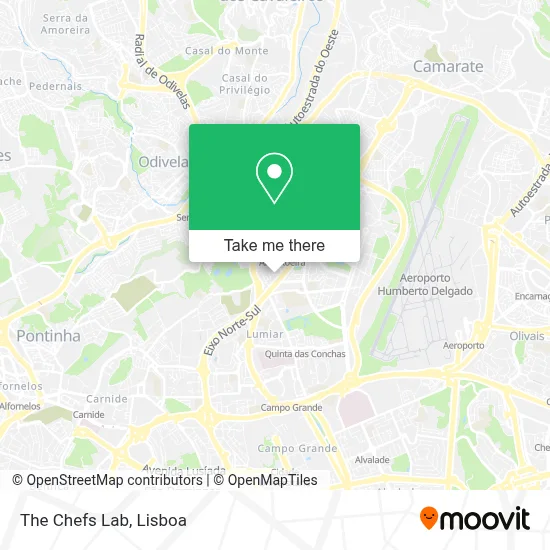 The Chefs Lab map