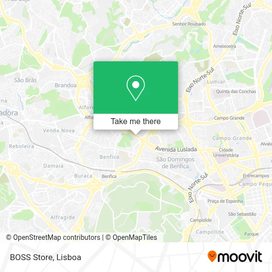 BOSS Store map