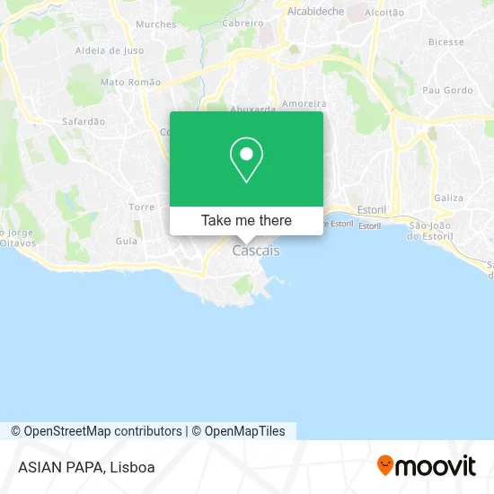 ASIAN PAPA map