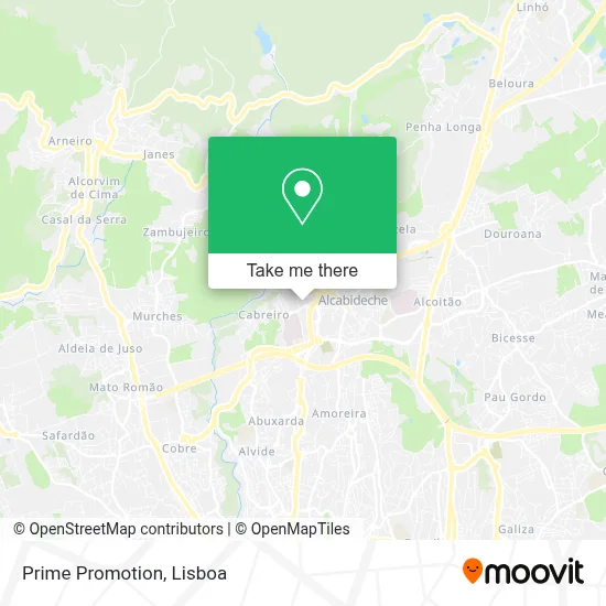 Prime Promotion map