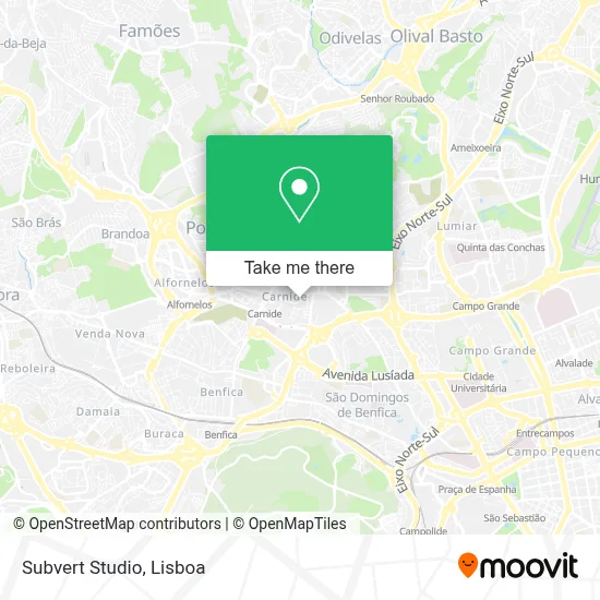 Subvert Studio map