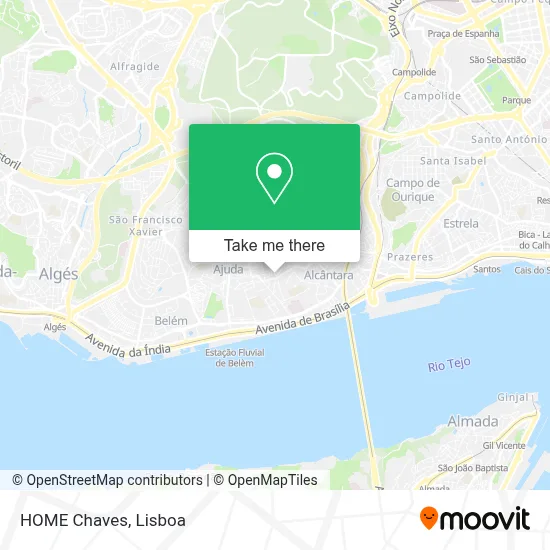 HOME Chaves map