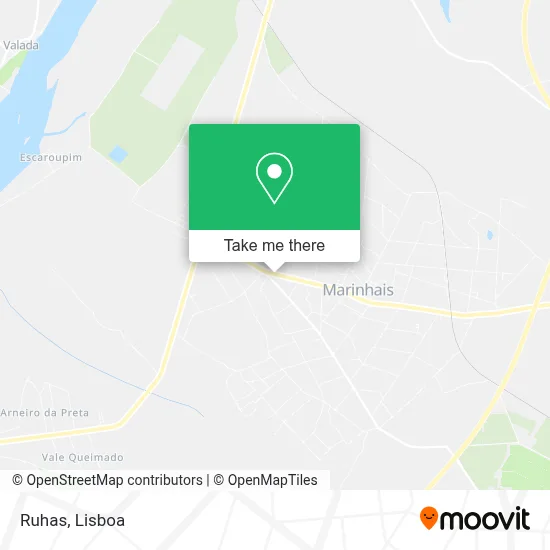 Ruhas mapa