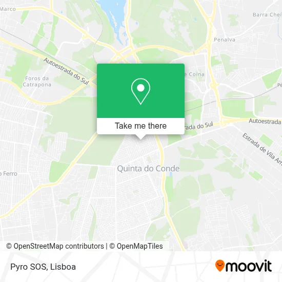 Pyro SOS mapa