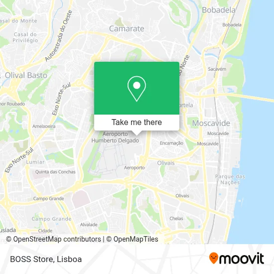 BOSS Store map
