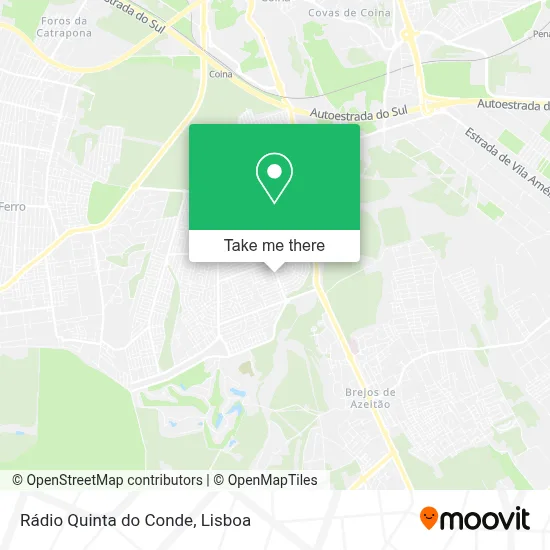 Rádio Quinta do Conde map