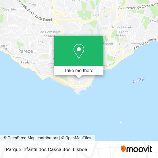 Parque Infantil dos Cascalitos map