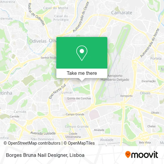 Borges Bruna Nail Designer map