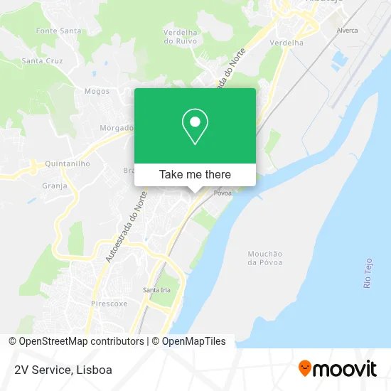 2V Service map