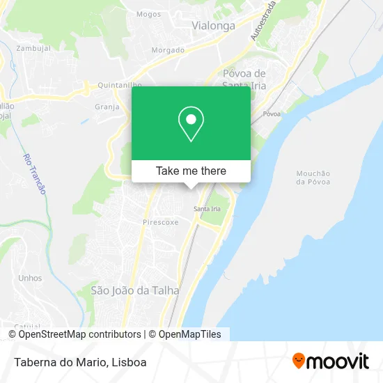 Taberna do Mario map