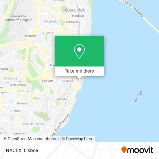NACEX map