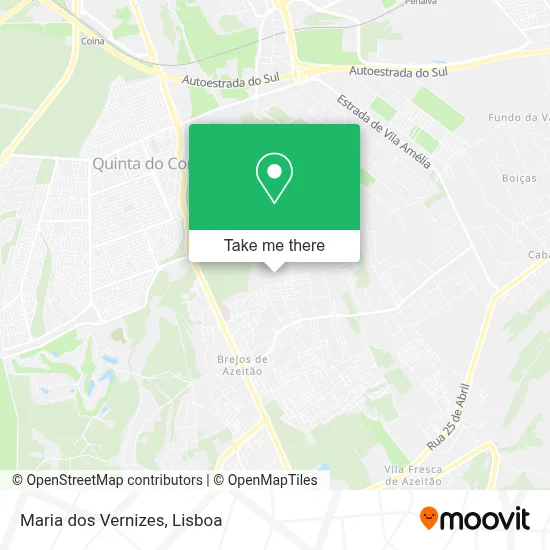 Maria dos Vernizes map