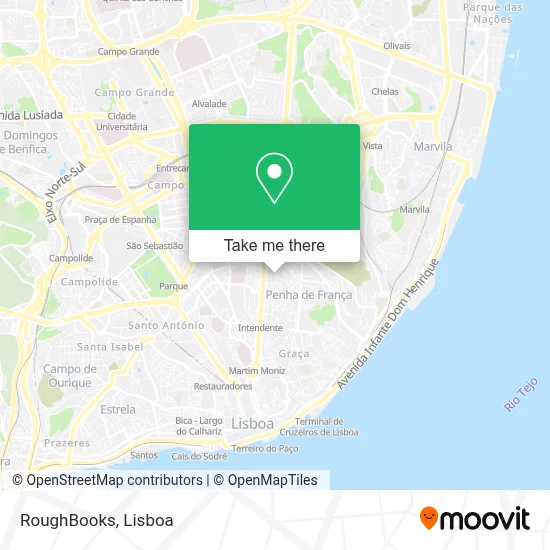 RoughBooks mapa
