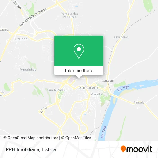 RPH Imobiliaria map