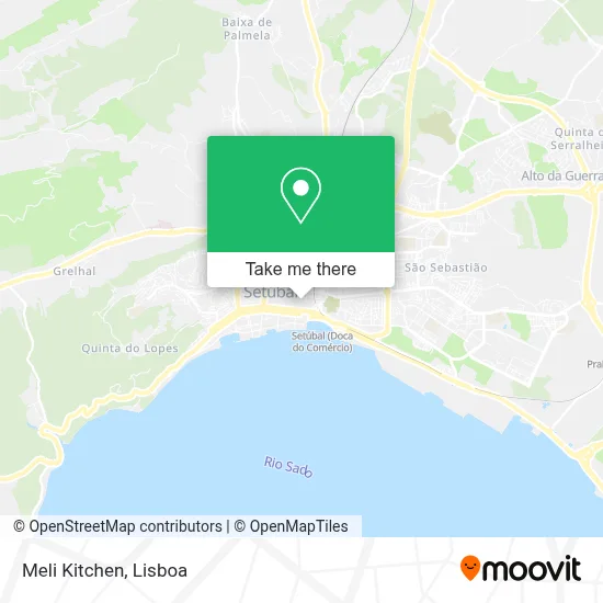 Meli Kitchen map