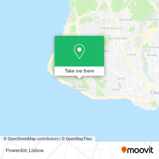 Powerdot map