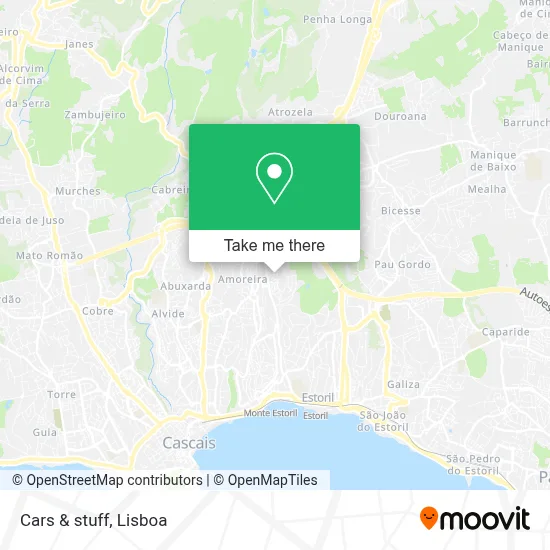 Cars & stuff map